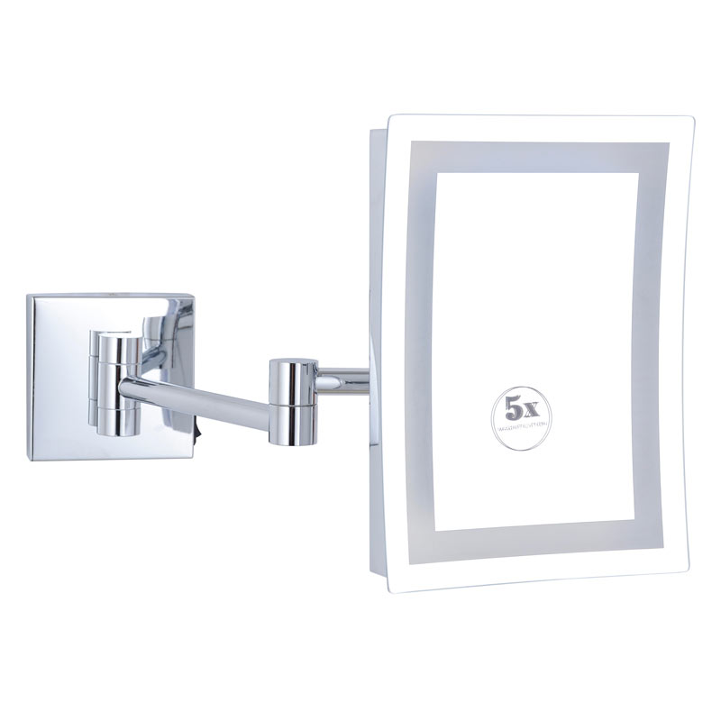 Wall-mounted LED Makeup Mirror 1801D LED Shaving Mirror
