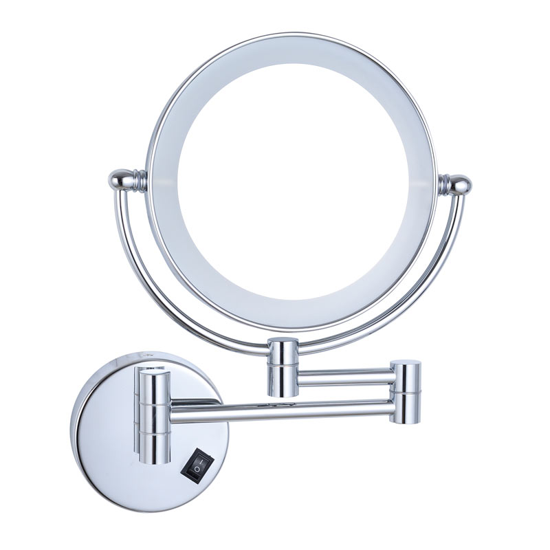 wall mounted lighted makeup mirror