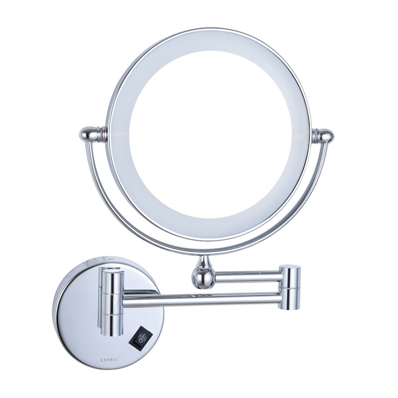Wall-mounted LED Makeup Mirror 1805D Magnifying Mirror